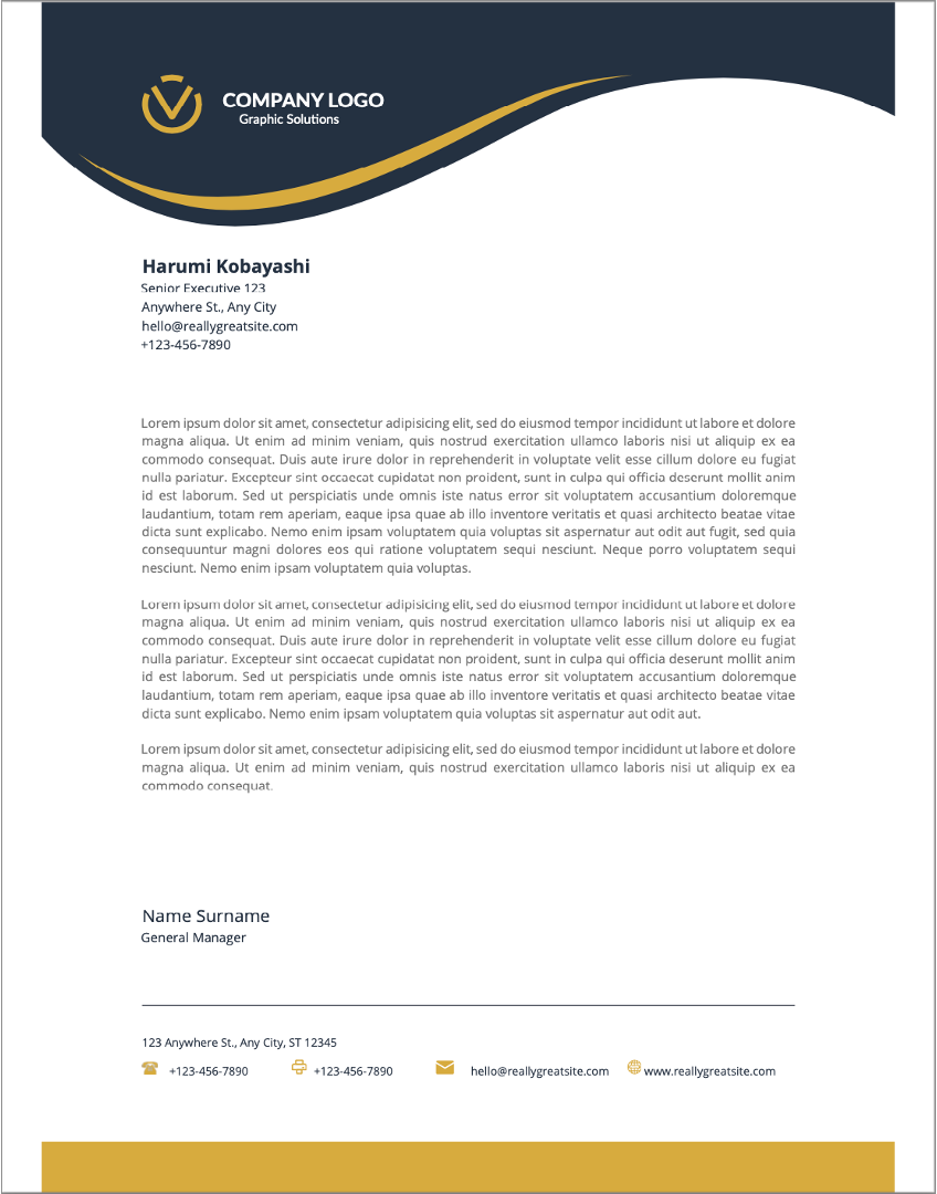 Letter of Recommendation Template